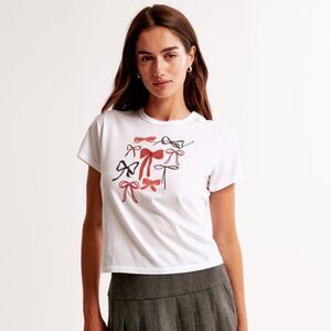 Abercrombie & Fitch Bow Graphic T-Shirt